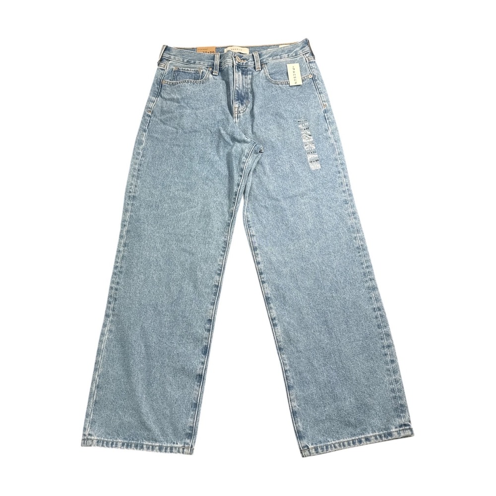 PacSun Dylan Baggy Light Wash Blue Denim Jeans 30x30